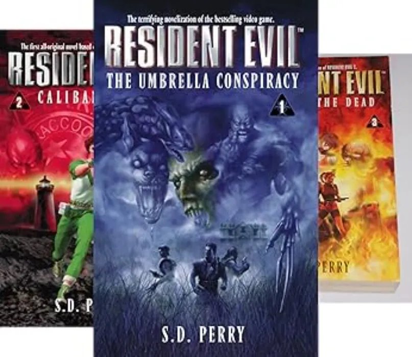 S.D. Perry's Resident Evil Books (1-7)