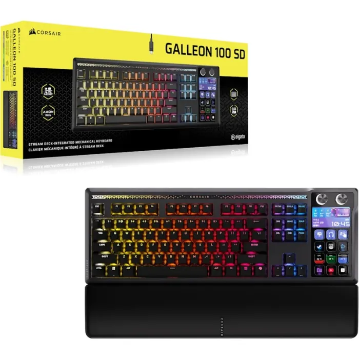 CORSAIR GALLEON 100 SD Stream Deck-Integrated Mechanical Keyboard (IT)