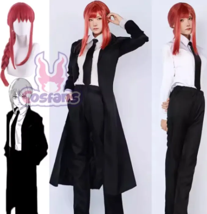 Disfraz de cosplay de Anime Chainsaw Man Makima