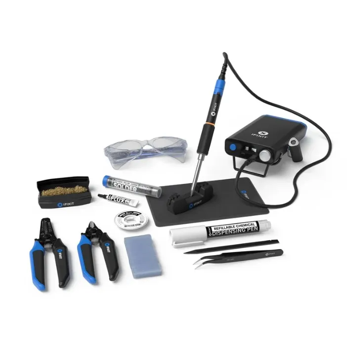 iFixit Soldering Toolkit | Station, Accessories, Tool Roll