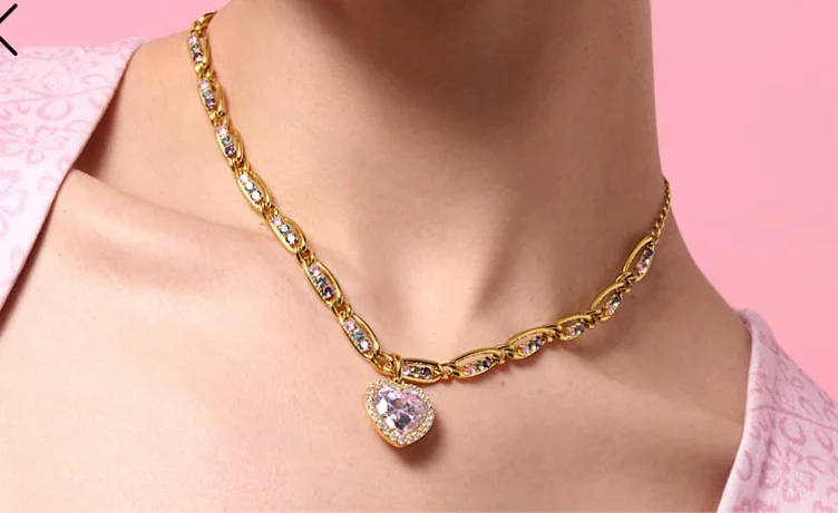 Cloud Haven All Heart Pastel Choker