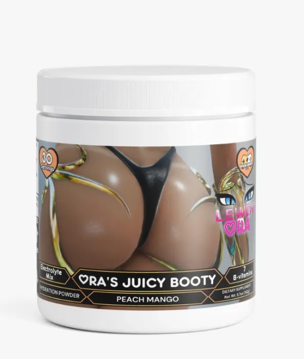 LewdyOra - Ora's Juicy Booty Hydration Powder (Peach Mango)