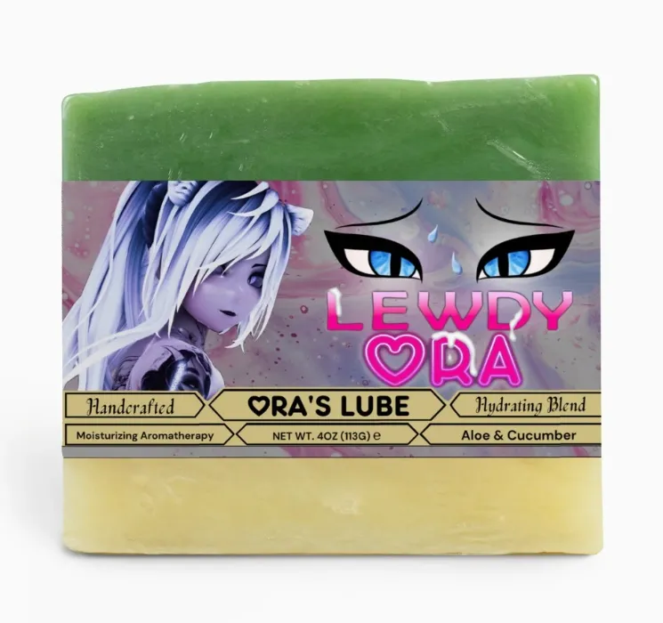 LewdyOra - Ora's Lube Aloe & Cool Cucumber Soap