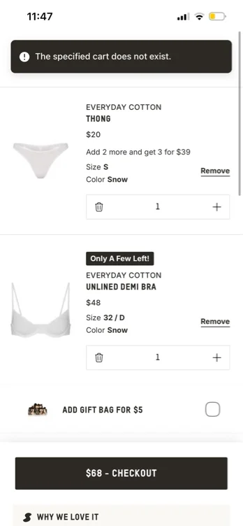 Skims set 