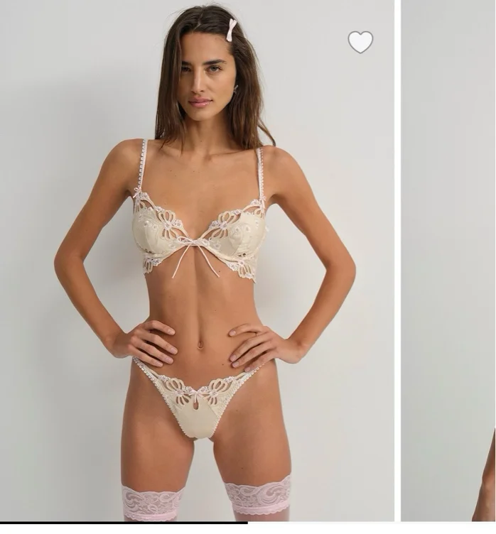 Flyaway Bow Thong Panty