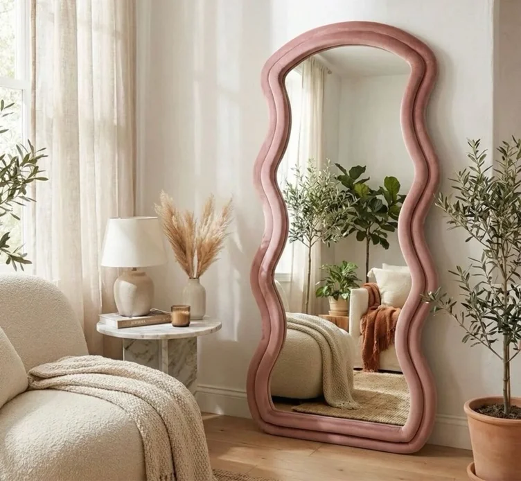 Pink Frame Mirror 🪞 