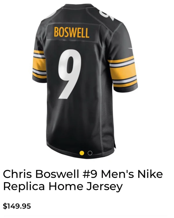 Did you know I’m a Steelers fan? 