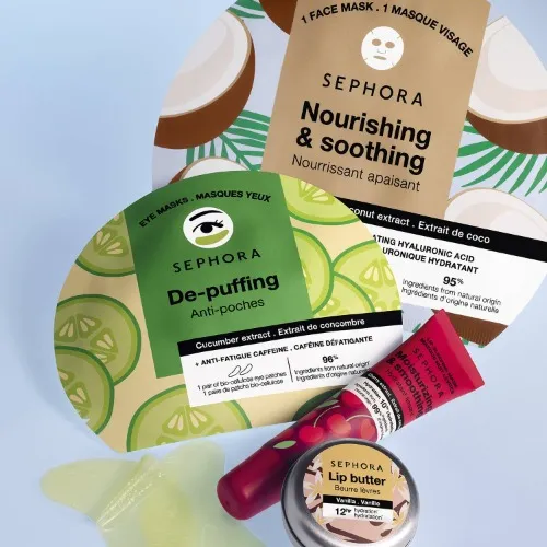 SEPHORA COLLECTION Fiber Face Mask Lychee x 1