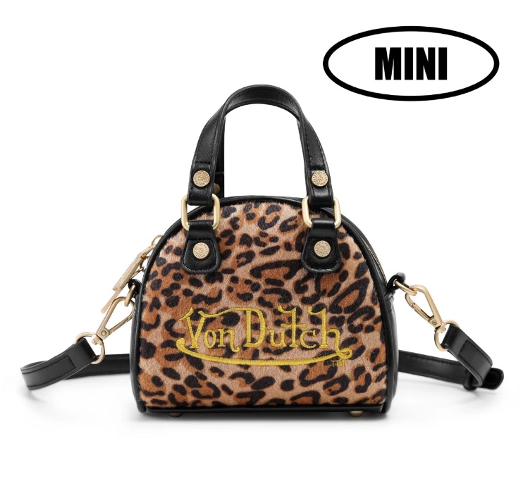🎁von dutch leopard bag🎁