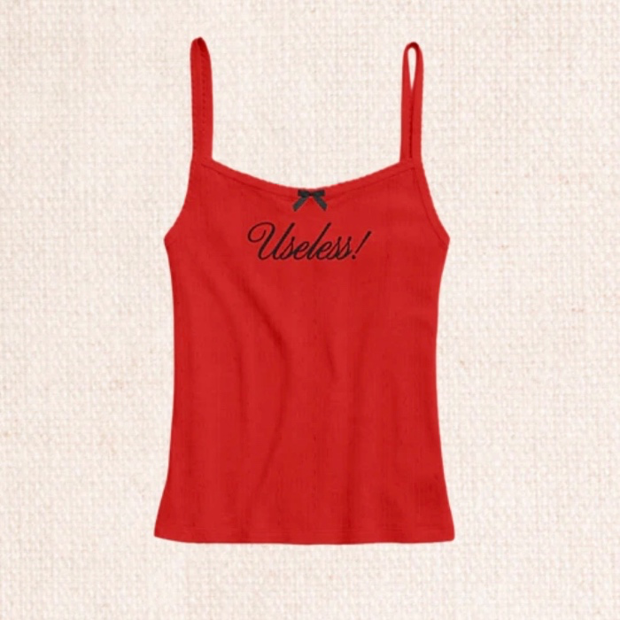 sabrina merch “useless!” tank