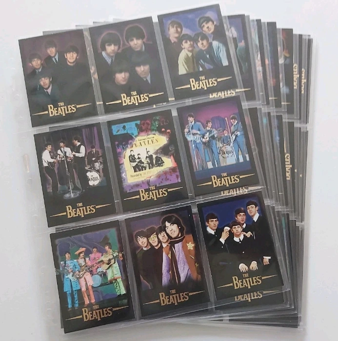 THE BEATLES SPORTS TIME COMPLETE 100 CARD BASE SET 