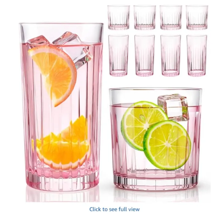 Drinking Glasses Set of 8
