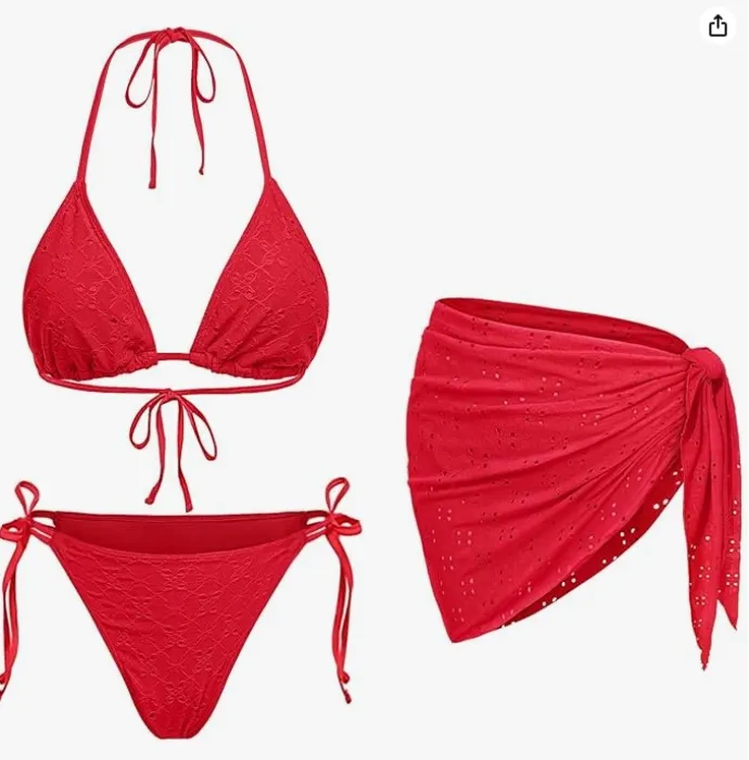 Women 3 Piece Swimsuit