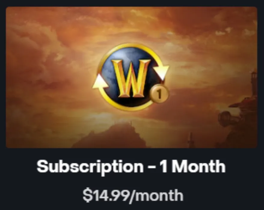 Subscription - 1 Month