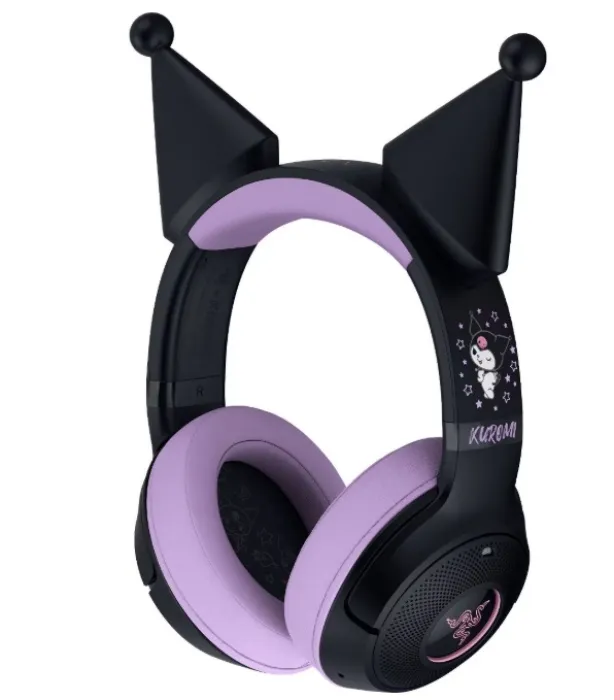Razer Kraken Kitty V2 BT - Kuromi Edition Headset
