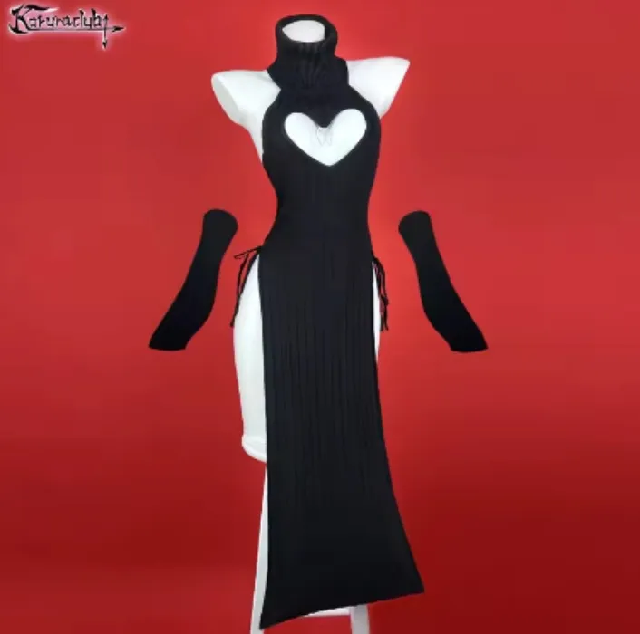 KORURACLUB knitted heart dress