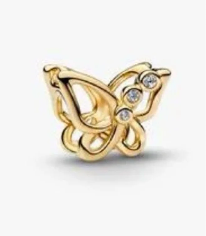 Butterfly Openwork Charm