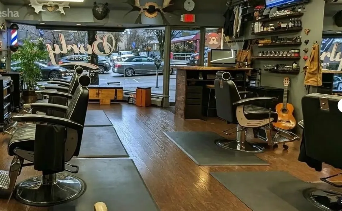 Beard Trim and Haircut at The Burley Barber