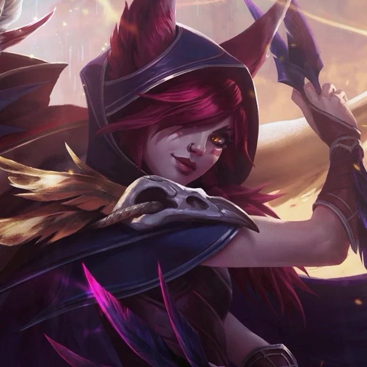 LOL Xayah Cosplay / Costume Set