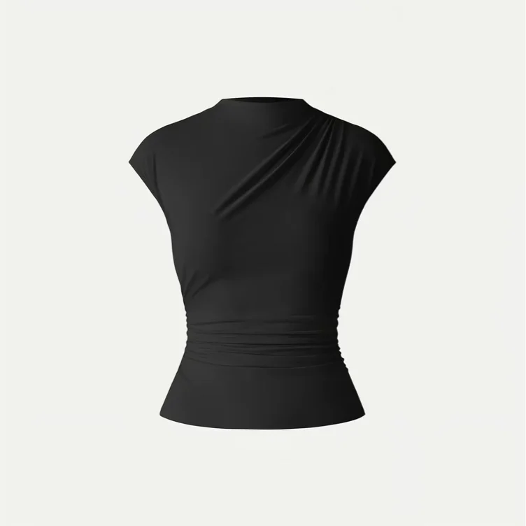 black mockneck top .ᐟ.ᐟ