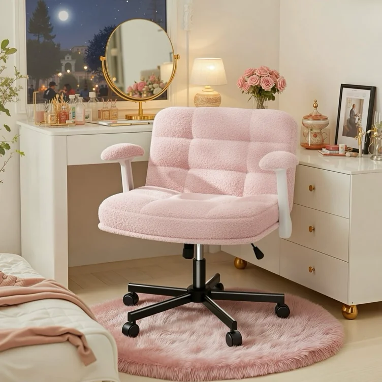 giant pink desk chair .ᐟ.ᐟ