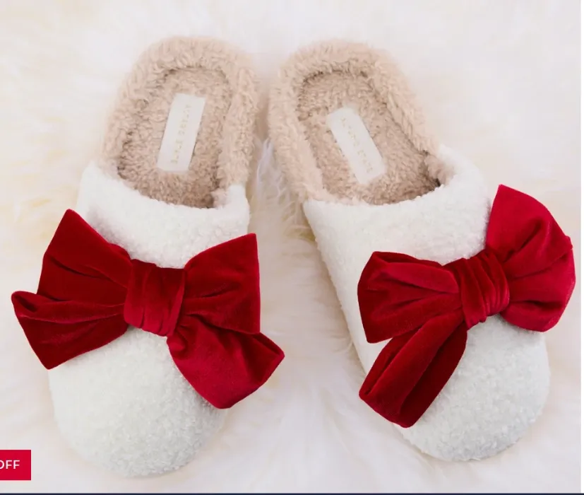 Valerie Bow Slipper