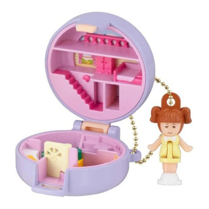 Polly Pocket Miniature Charm Series Vol. 02 Polly's Apartment Bandai 2-Inch Key Chain