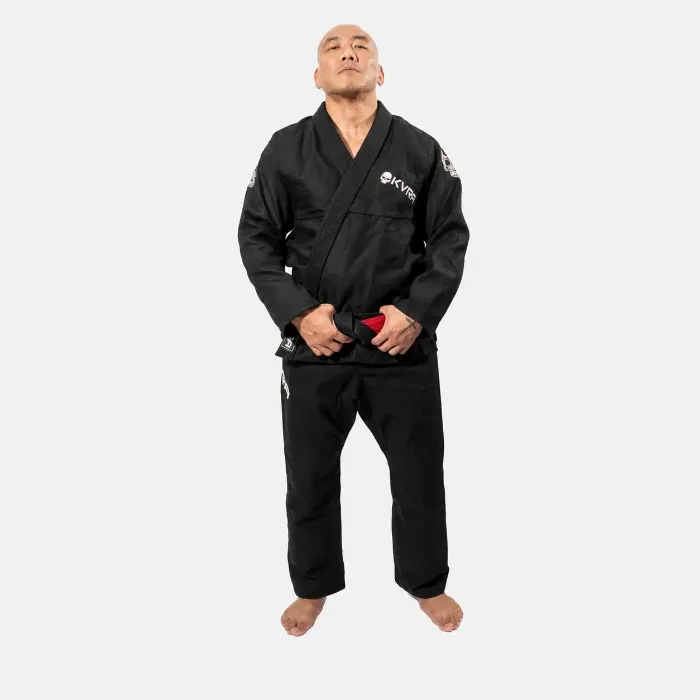 KVRA Jiujitsu Black Kimono