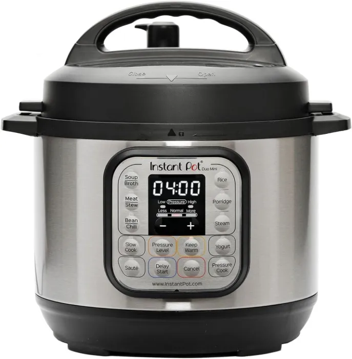 Instant Pot Duo 30-7 in 1 Smart Pressure Cooker - Functions, Pressure Cooker, Slow Cooker, Rice Cooker, Curling Pan, Yogurt Maker, Steamer and Dish Warmer - 3 L, Stainless Steel : Amazon.com.be: Home & Kitchen