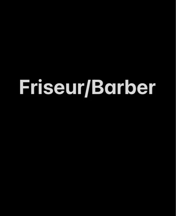 Friseur/Barber