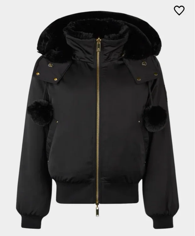 Debbie Reversible Faux-Fur Bomber Jacket with Detachable Hood