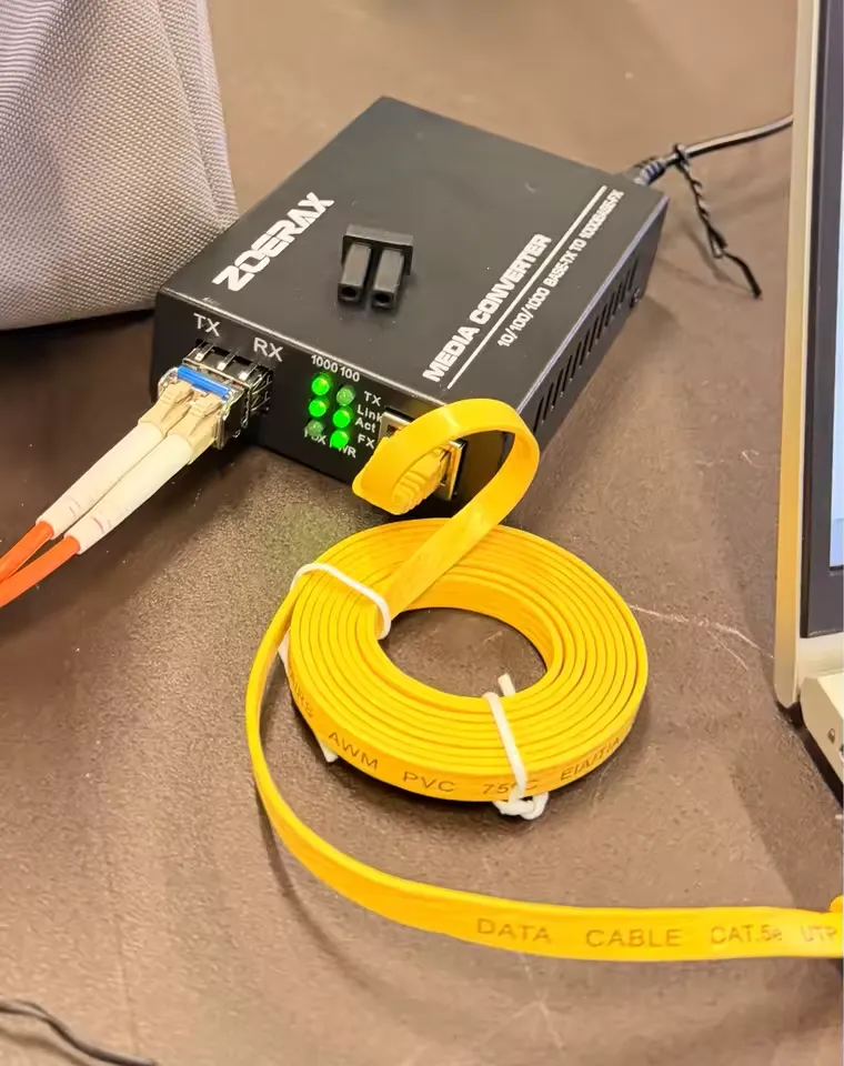 Fiber media converter