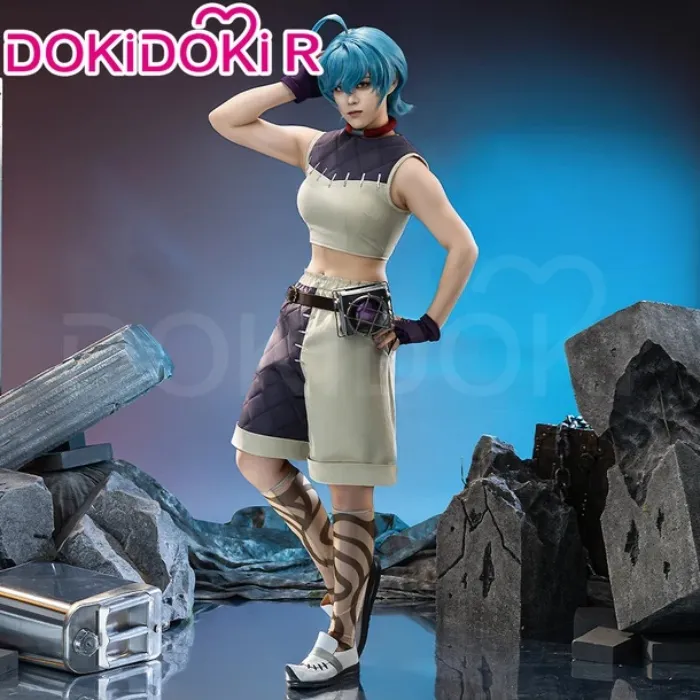 【Size XS-2XL】DokiDoki-R Anime GACHIAKUTA Cosplay Cthoni Andor Costume Halloween | Costume Only-S-Order Processing Time Refer to Description Page