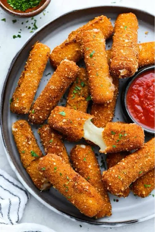 Homemade Mozzarella sticks 