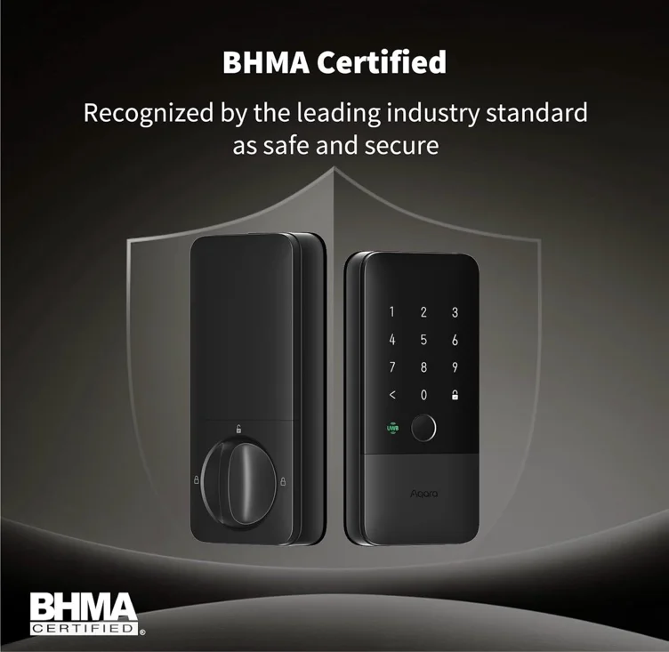 UWB Smart Lock, Fingerprint, Deadbolt, Matter Over Thread, Keyless