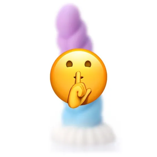 Realistic Monster Silicone Dildo - 7.8" Shaped Liquid Dildo with Strong Suction Cup, Huge Thick Sex Toy for Women, Anal Plug Prostate Massager Adult Sex Toy Pink, Blue&White - Medium