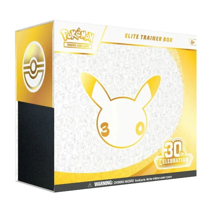 Pre Order 3 SEPTEMBER: 30th Celebration Elite Trainer Box