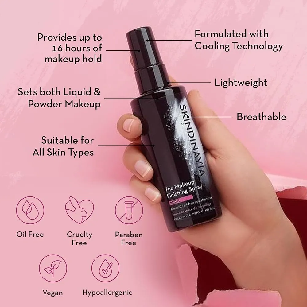 Skindinavia bridal setting spray