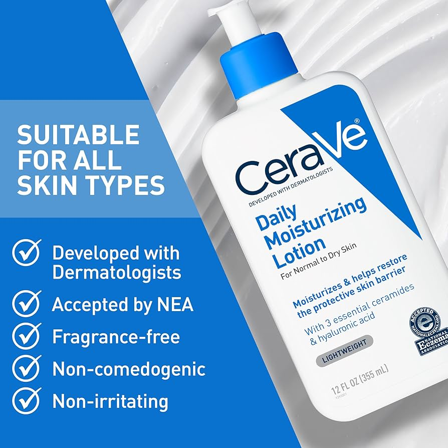 CeraVe moisturizing lotion 12 floz
