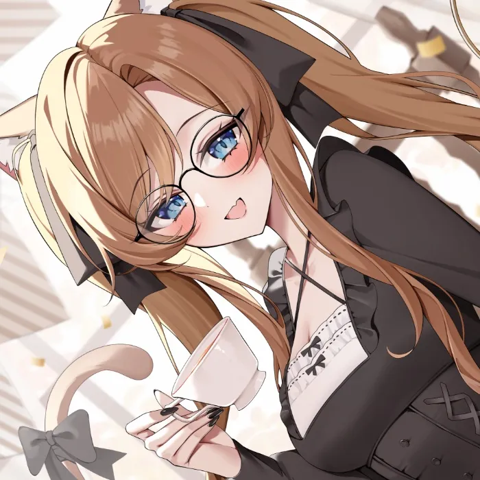 New Vtuber Model + Ref Sheet + Art