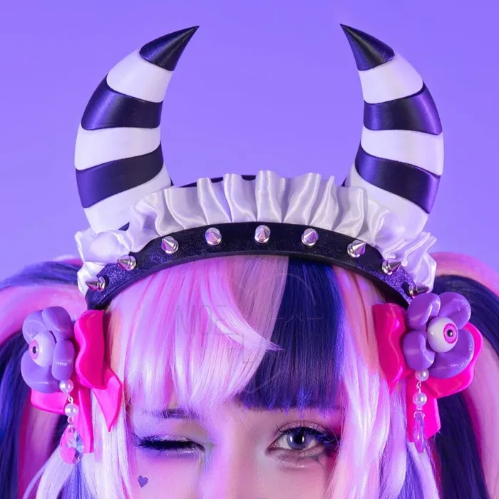 Ironmouse Clown Headpiece