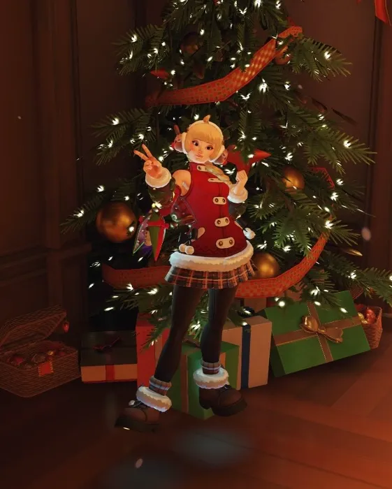 Juno Cozy Christmas Cosplay