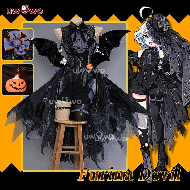 Genshin Impact Furina devil cosplay