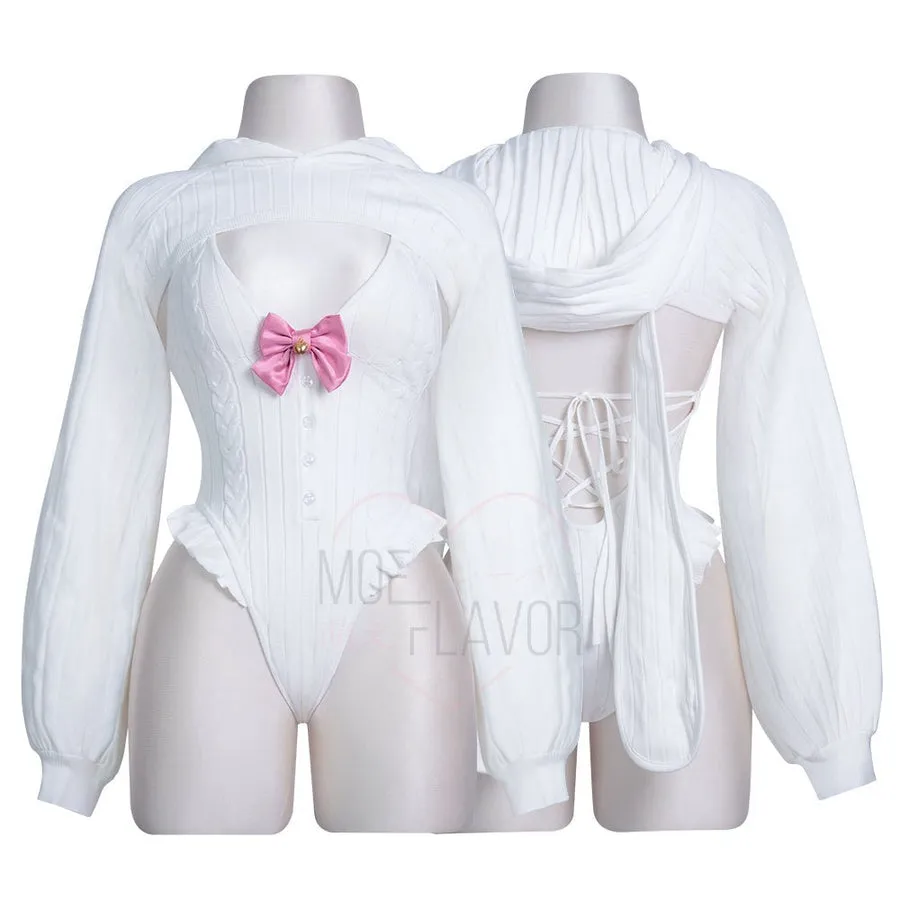 Moeflavor Bunny Hoodie & Bodysuit