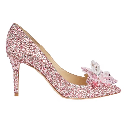 JIMMY CHOO Alia 85 Crystal Pumps