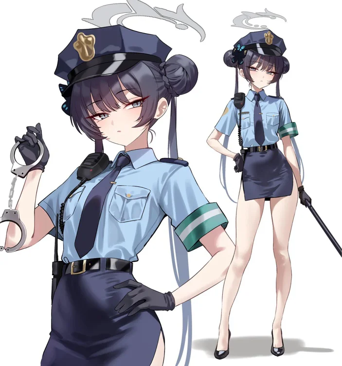 Police Officer Kisaki Cosplay