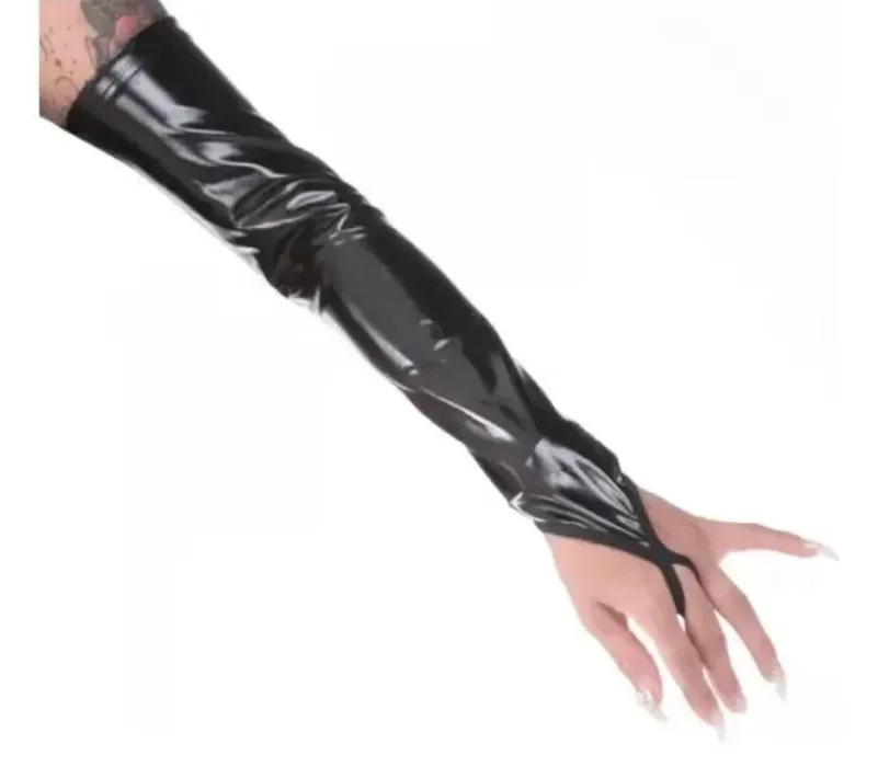 Black Vinyl Gloves