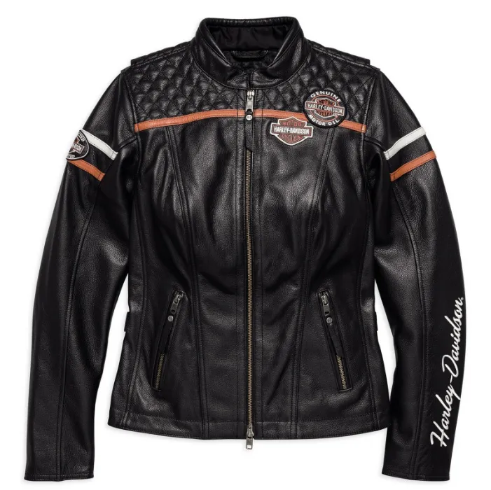 Harley-Davidson® Woman Miss Enthusiast Leather Jacket