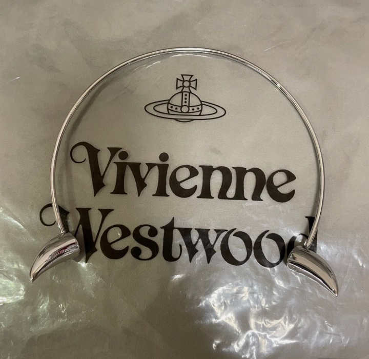 Vivienne Westwood Orb Horn Tiara Silver Headpiece Accessorie Japan New