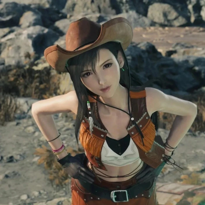 Tifa Lockhart Cowgirl Cosplay